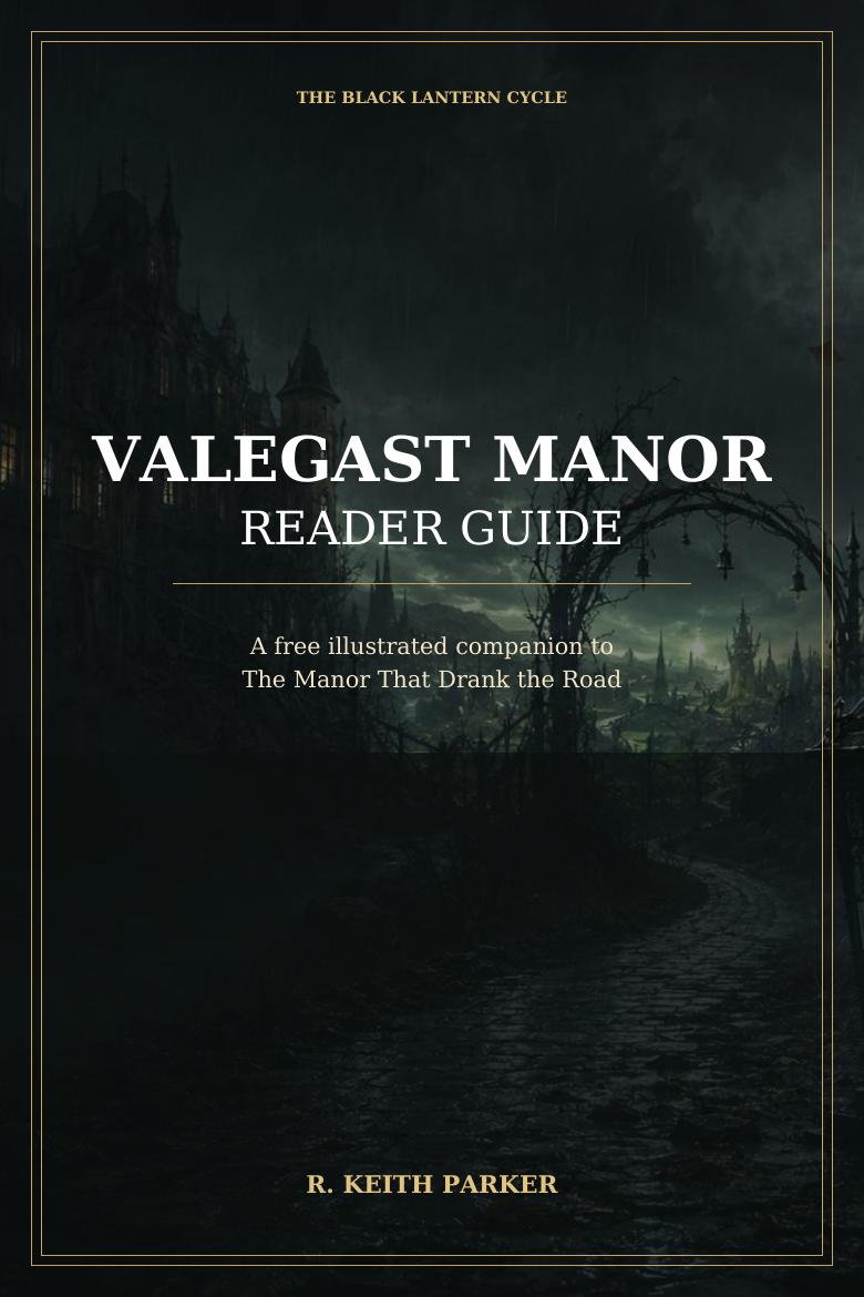 Valegast Manor Reader Guide cover
